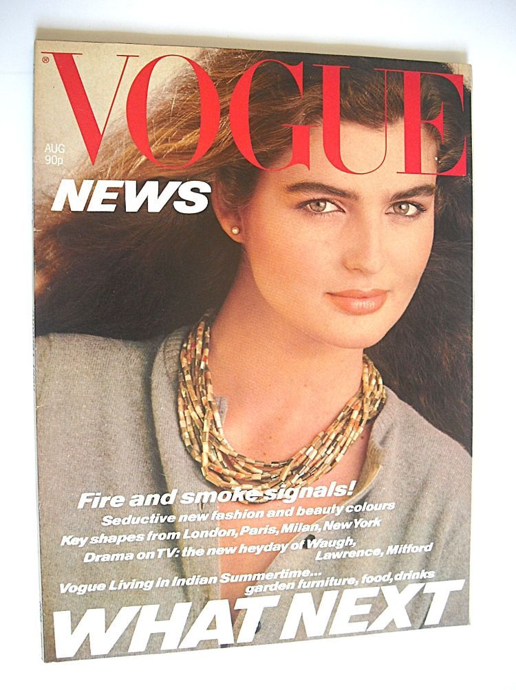British Vogue magazine - August 1980 (Vintage Issue)