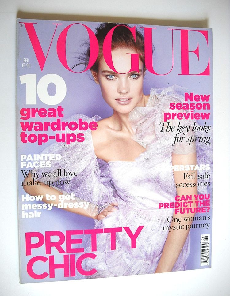 British Vogue magazine - February 2010 - Natalia Vodianova cover