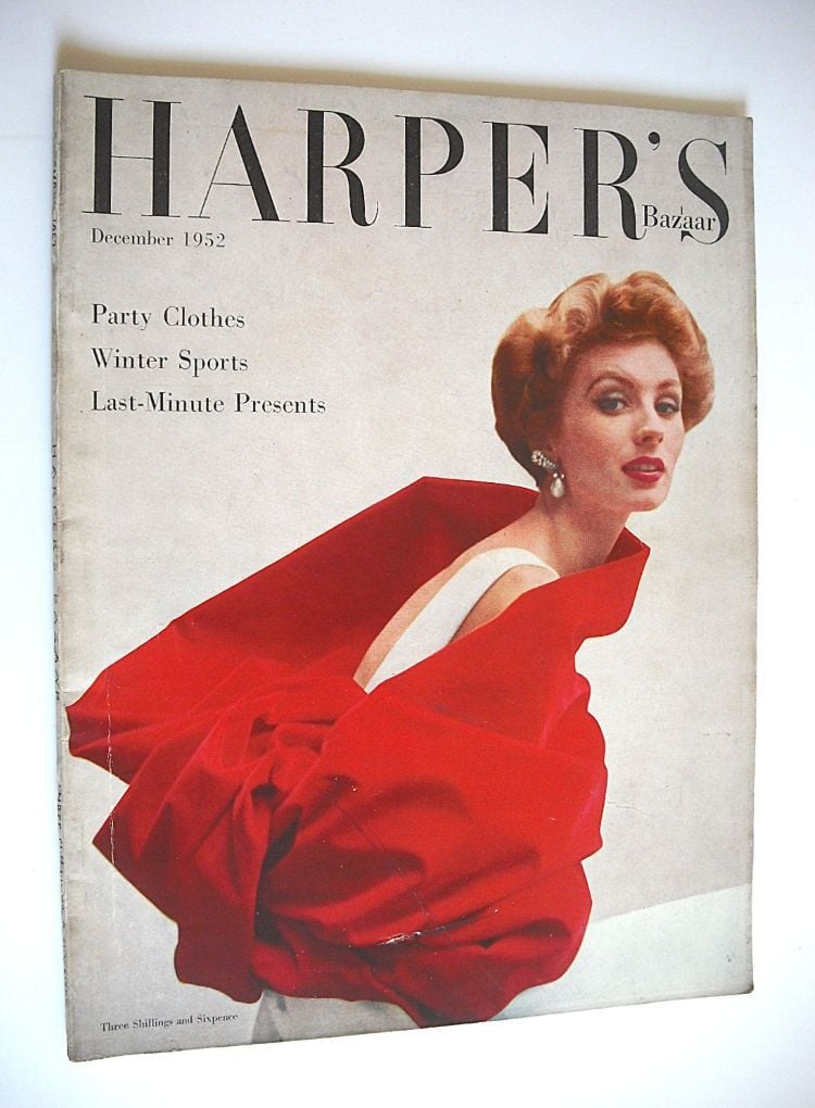 Harper's Bazaar magazine - December 1952
