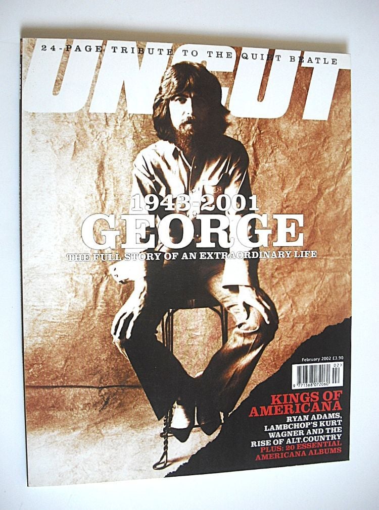 Uncut magazine - George Harrison cover (February 2002)