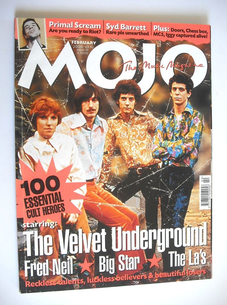 MOJO magazine - The Velvet Underground cover (February 2000 - Issue 75)