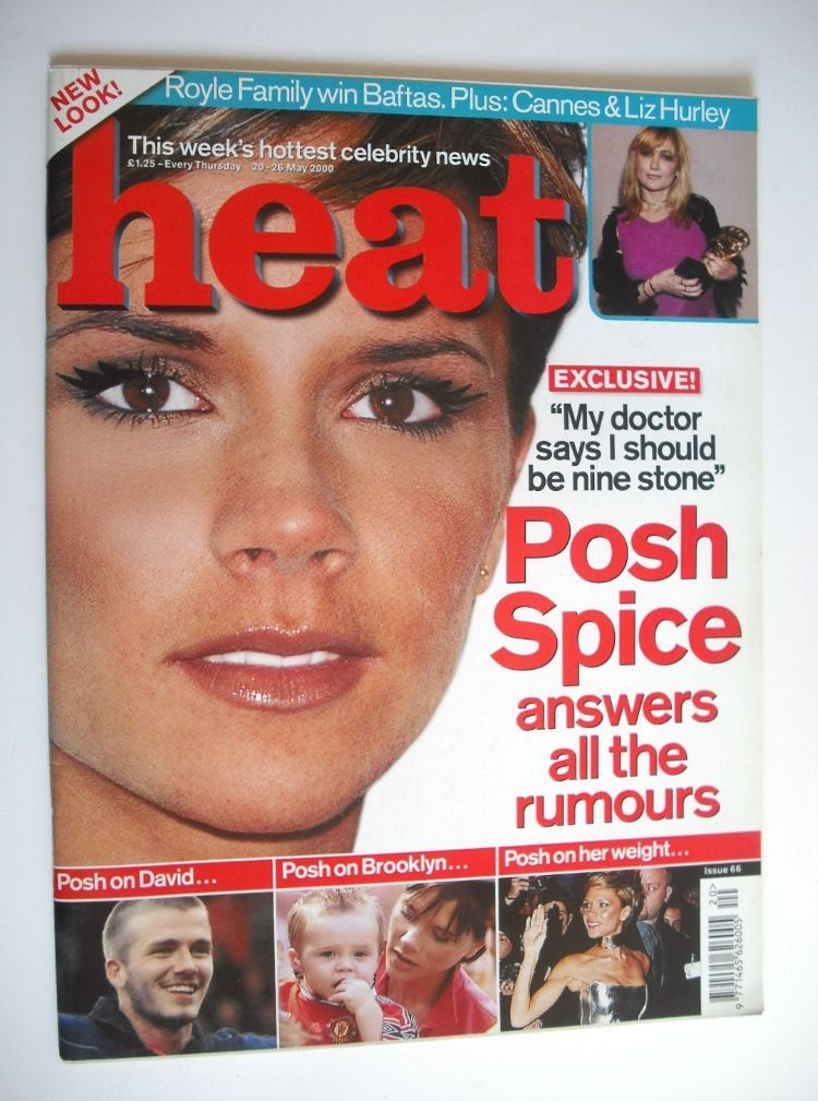 Heat magazine - Victoria Beckham cover (20-26 May 2000 - Issue 66)