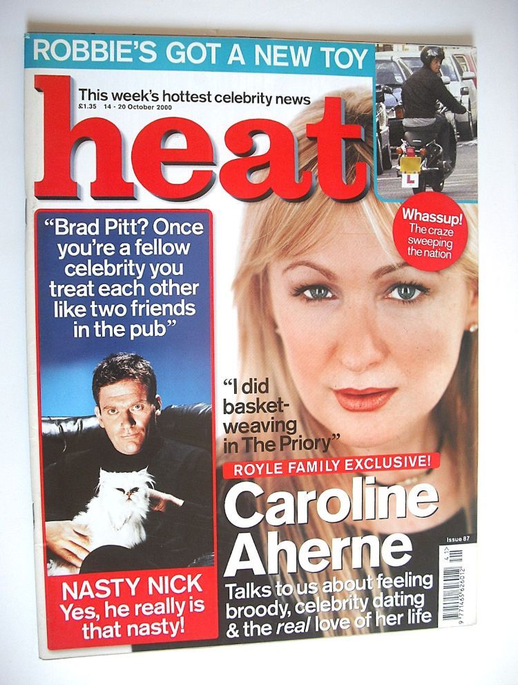Heat magazine - Caroline Aherne cover (14-20 October 2000 - Issue 87)