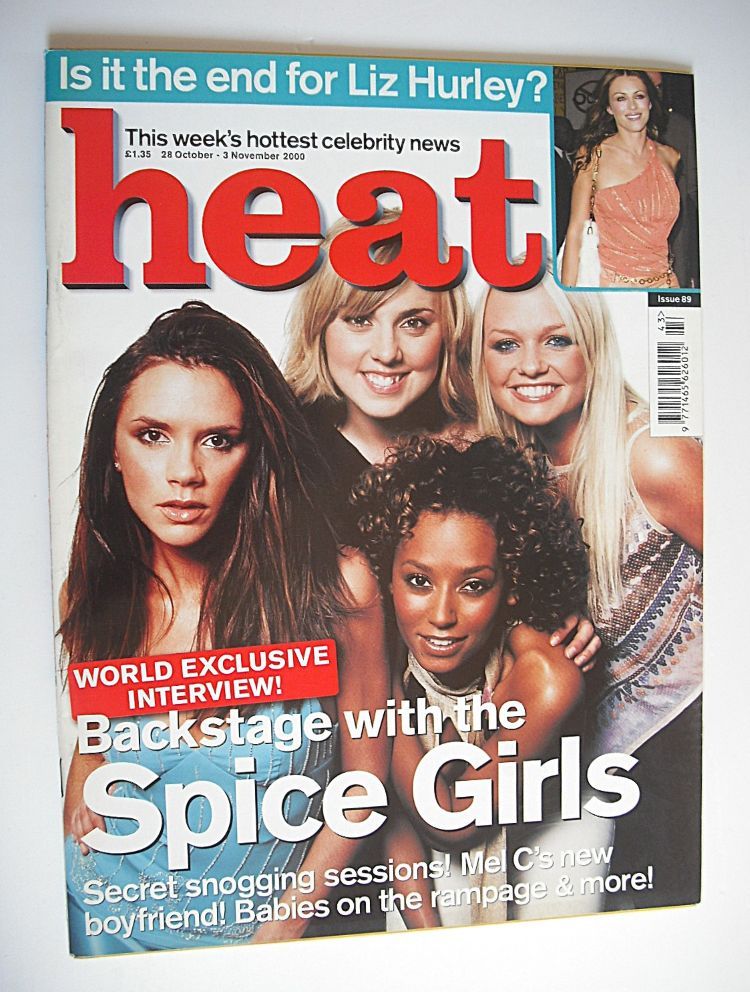 Heat magazine - The Spice Girls cover (28 October - 3 November 2000 - Issue 89)