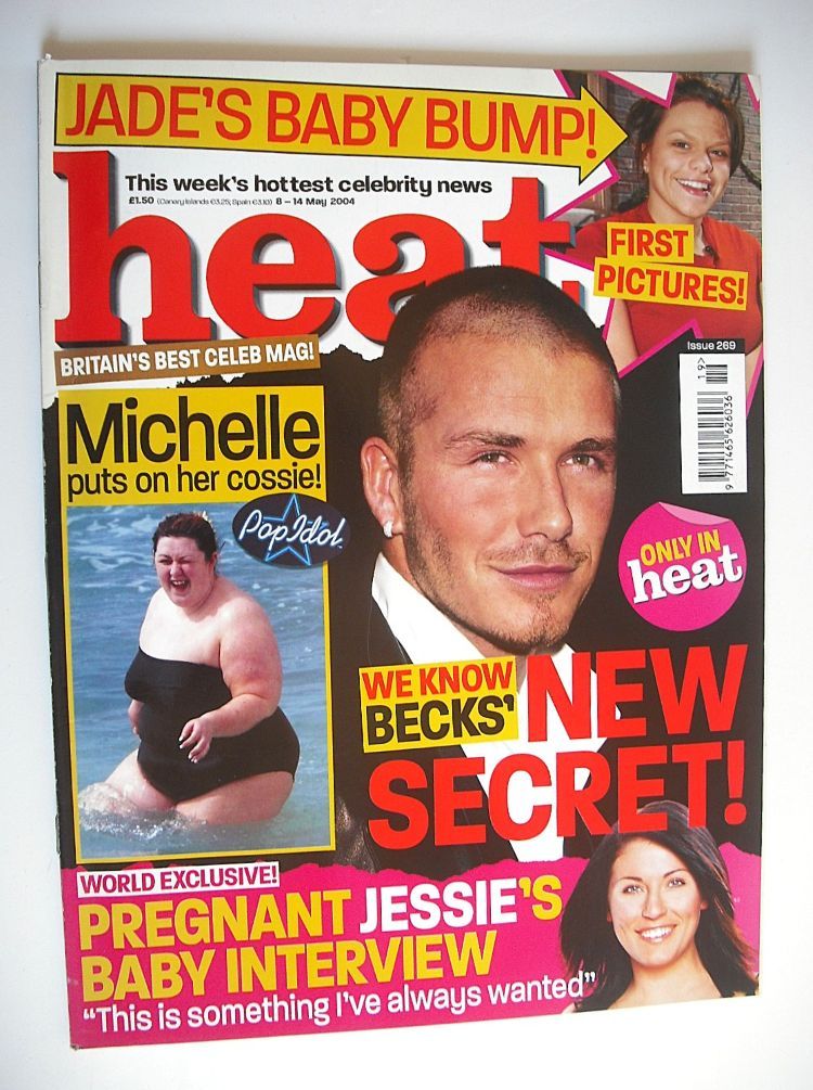 Heat magazine - David Beckham cover (8-14 May 2004 - Issue 269)