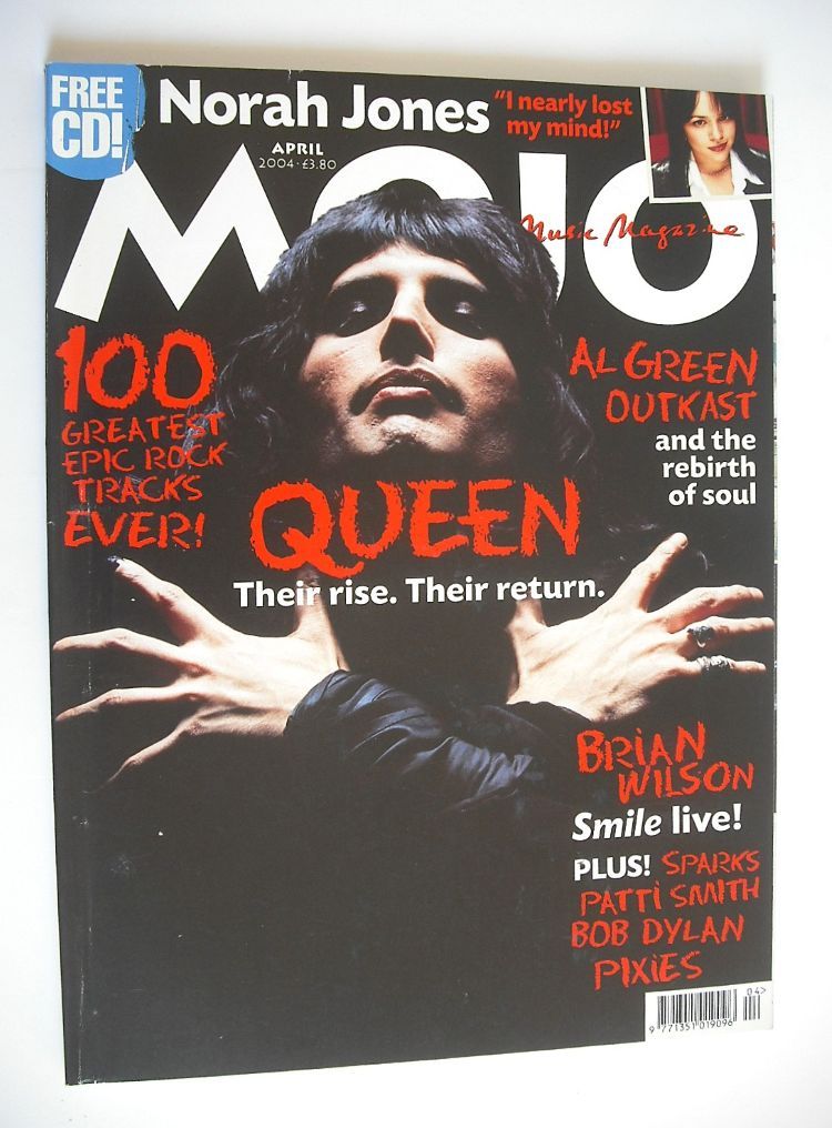<!--2004-04-->MOJO magazine - Freddie Mercury cover (April 2004 - Issue 125