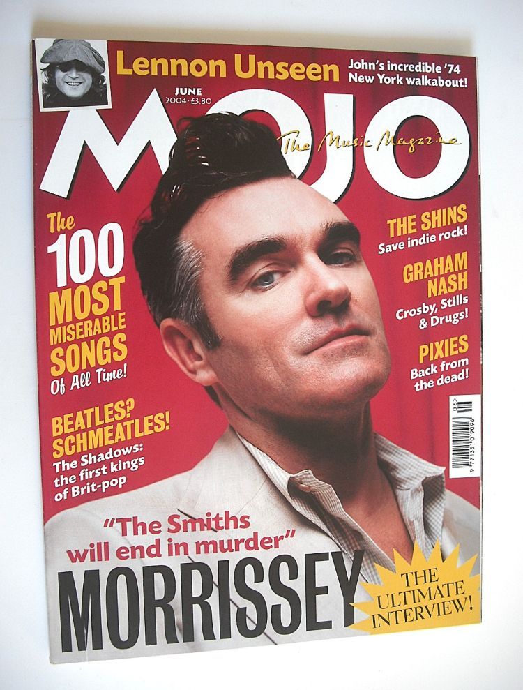 <!--2004-06-->MOJO magazine - Morrissey cover (June 2004 - Issue 127)