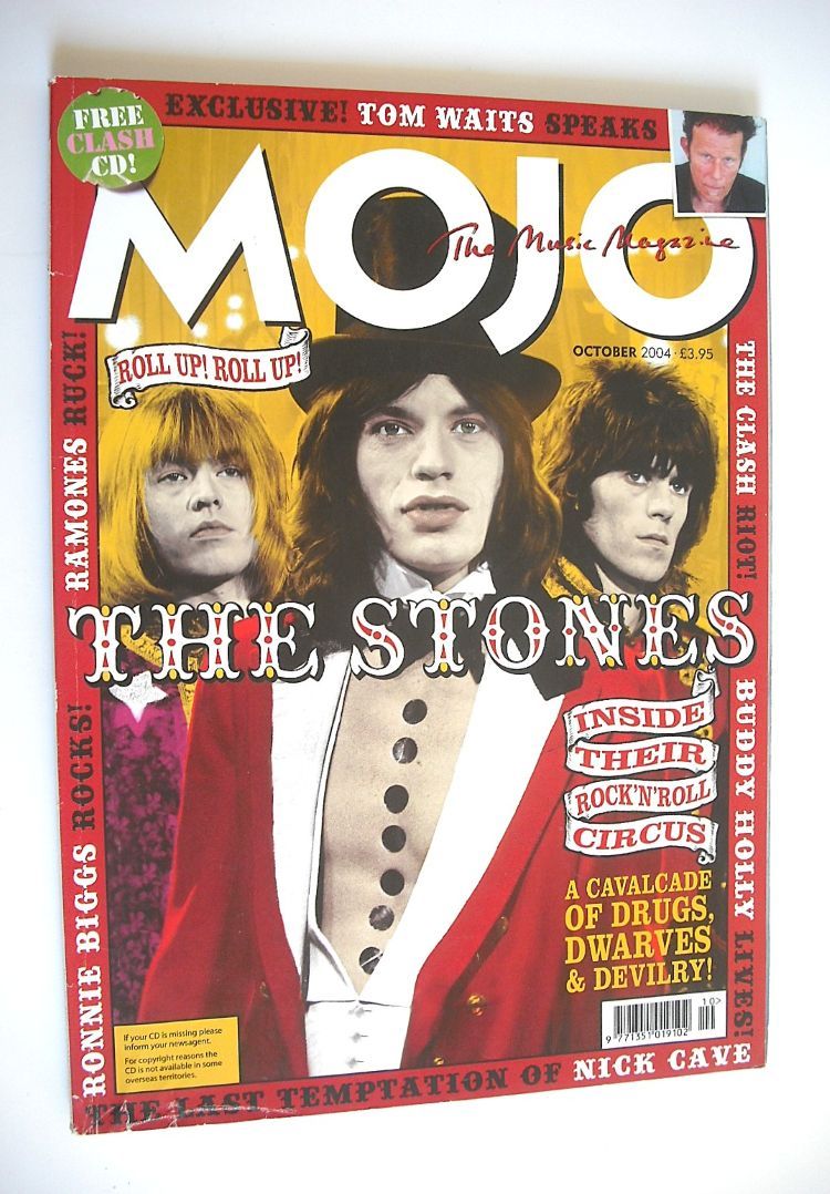MOJO magazine - The Rolling Stones cover (October 2004 - Issue 131)
