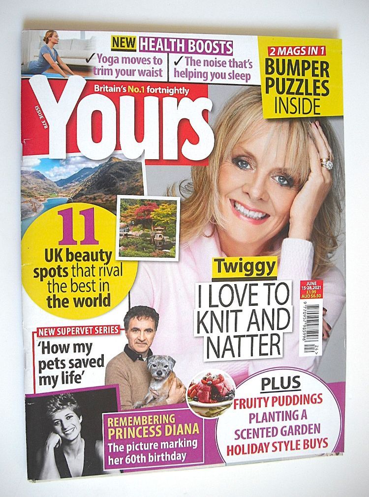 Yours magazine - Twiggy cover (15-28 June 2006)