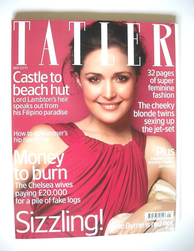 Tatler magazine - May 2007 - Rose Byrne cover