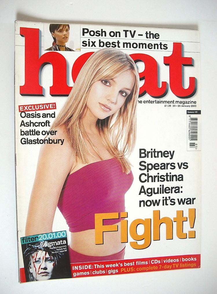 Heat magazine - Britney Spears cover (20-26 January 2000 - Issue 49)