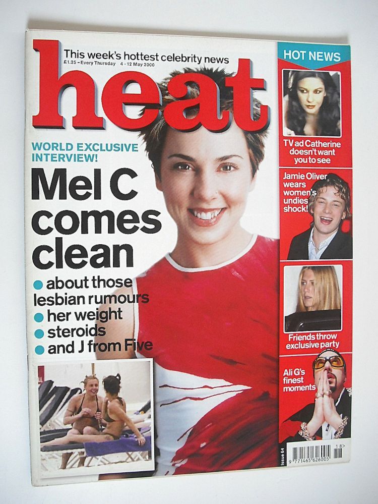Heat magazine - Mel C cover (4-12 May 2000 - Issue 64)