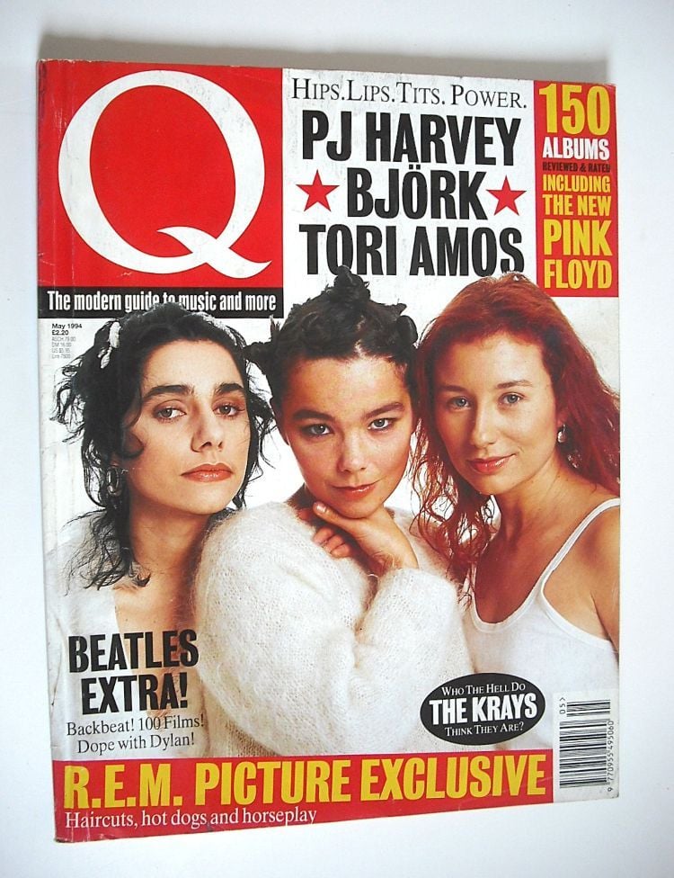 <!--1994-05-->Q magazine - PJ Harvey, Bjork, Tori Amos cover (May 1994)