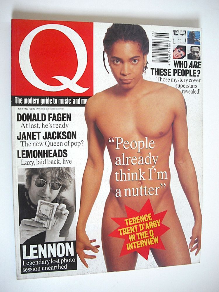 Q magazine - Terence Trent D'Arby cover (June 1993)