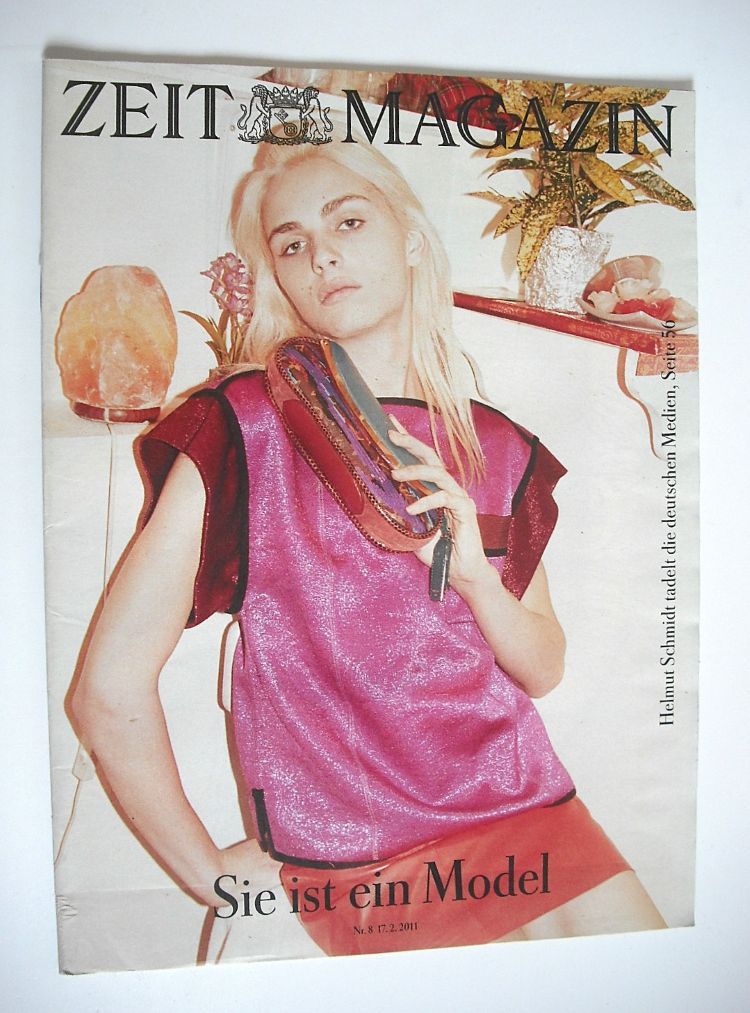 Zeit magazine - Andreja Pejic cover (17 February 2011)