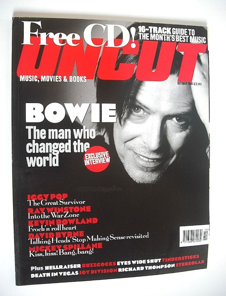 Uncut magazine - David Bowie cover (October 1999)