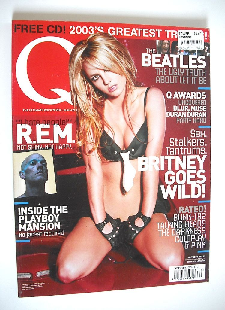 Q magazine - Britney Spears cover (December 2003)