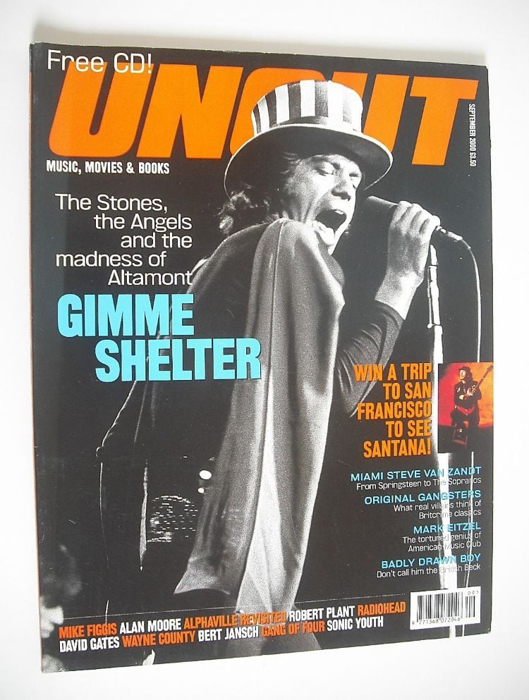 Uncut magazine - Mick Jagger cover (September 2000)