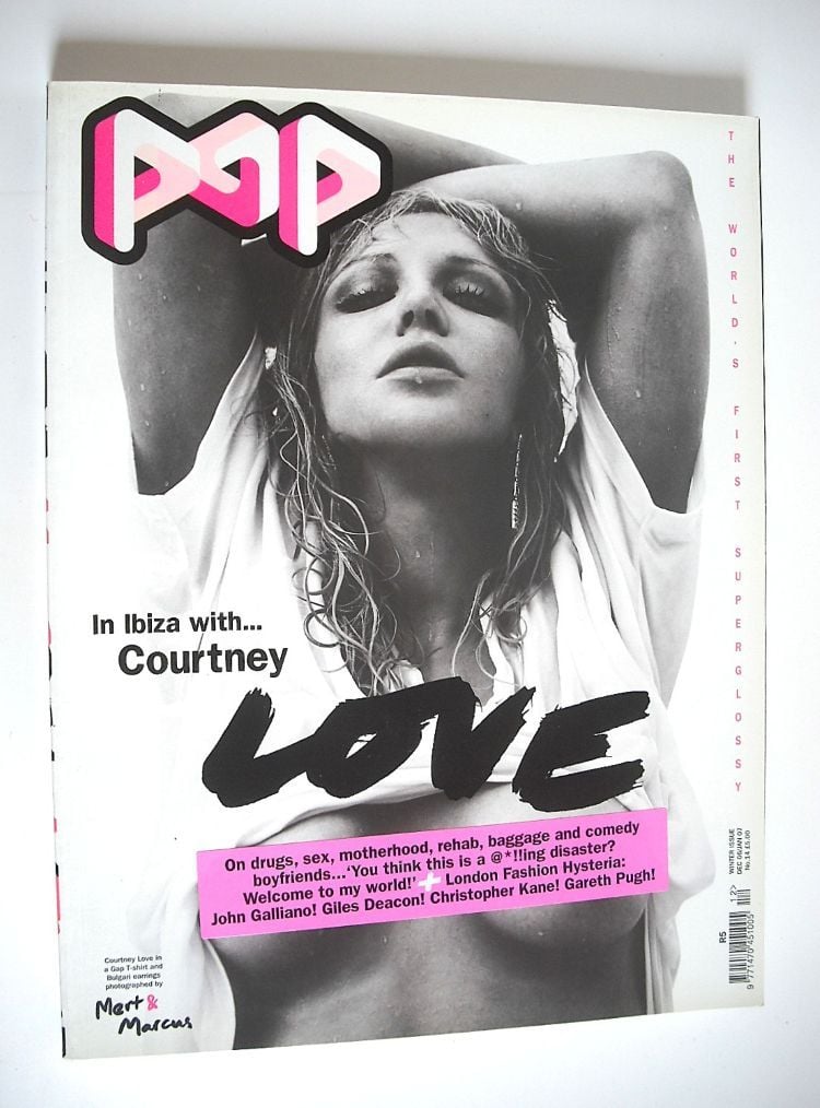 POP magazine - Courtney Love cover (December 2006/January 2007)