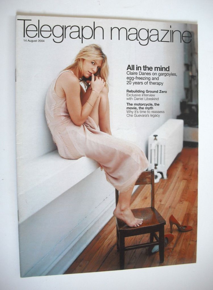 Telegraph magazine - Claire Danes cover (14 August 2004)