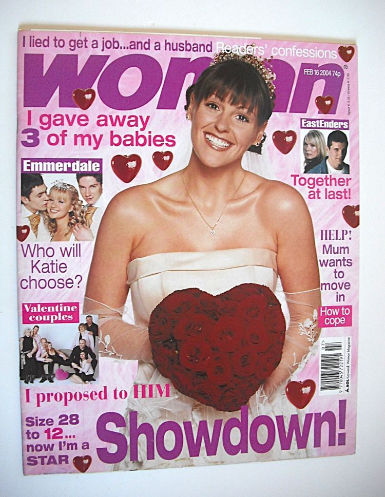 Woman magazine - Suranne Jones cover (16 February 2004)