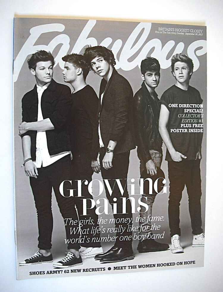Fabulous magazine - One Direction cover (30 September 2012)