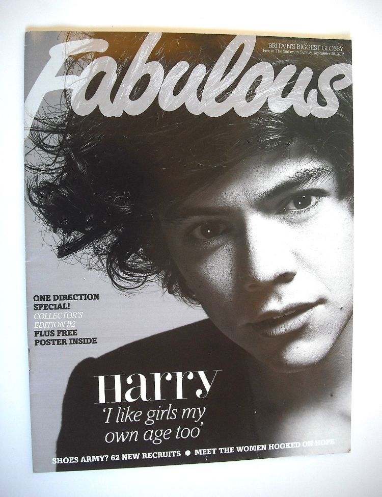 Fabulous magazine - One Direction (Set of 6) (30 September 2012)