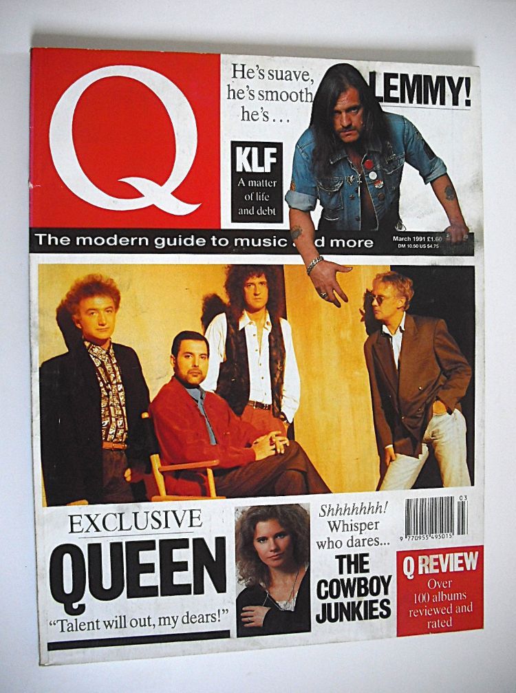 Q magazine - Queen cover (March 1991)