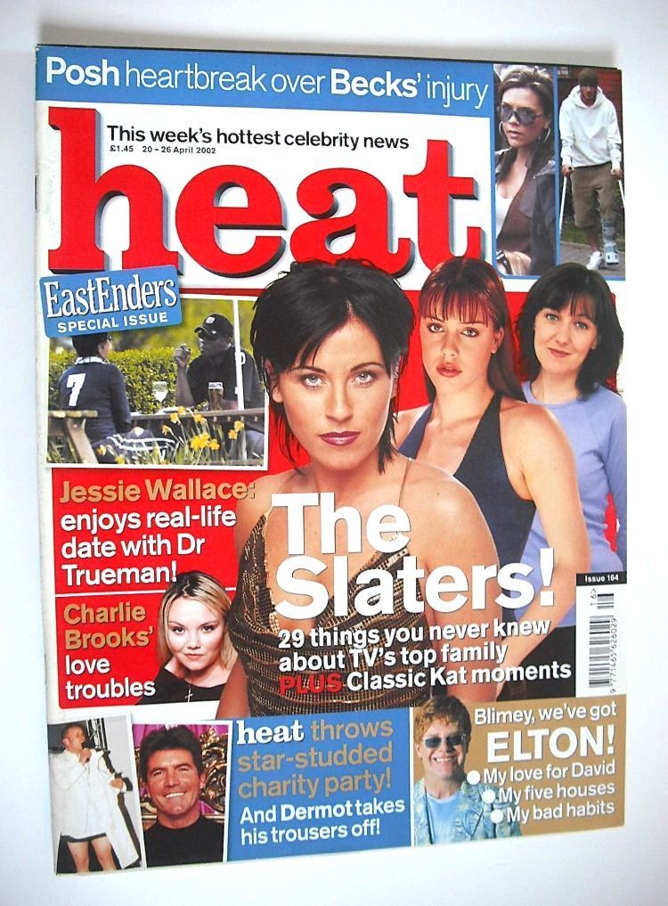 Heat magazine - The Slaters cover (20-26 April 2002 - Issue 164)