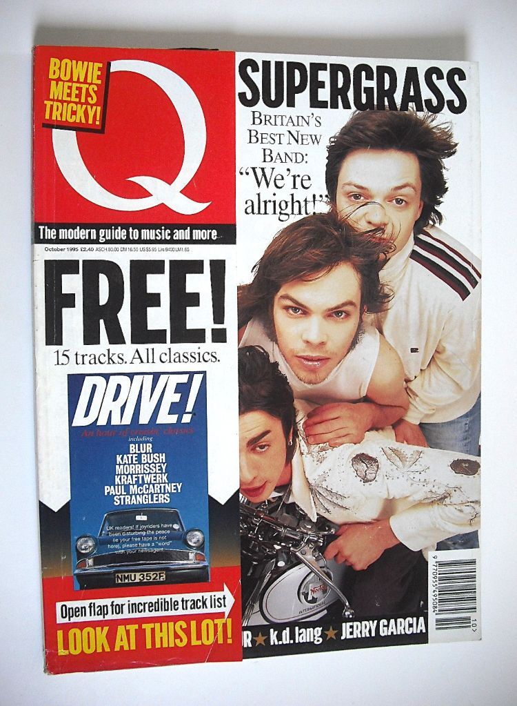 Q magazine - Supergrass cover (October 1995)