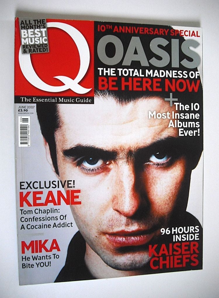 Q magazine - Liam Gallagher cover (June 2007)