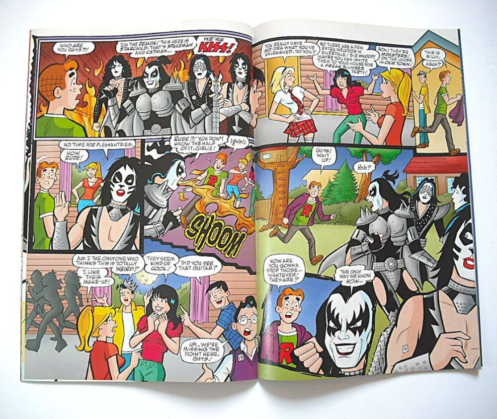 Archie Meets Kiss comic (Issue 627, January 2012)