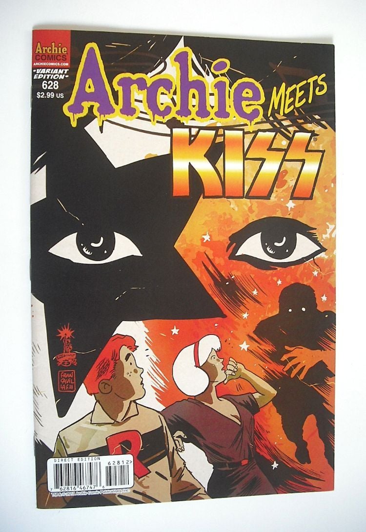 Archie Meets Kiss comic (Issue 628, February 2012)