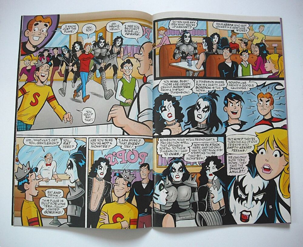 Archie Meets Kiss comic (Issue 628, February 2012)
