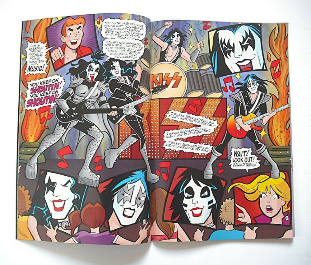 Archie Meets Kiss comic (Issue 630, April 2012)