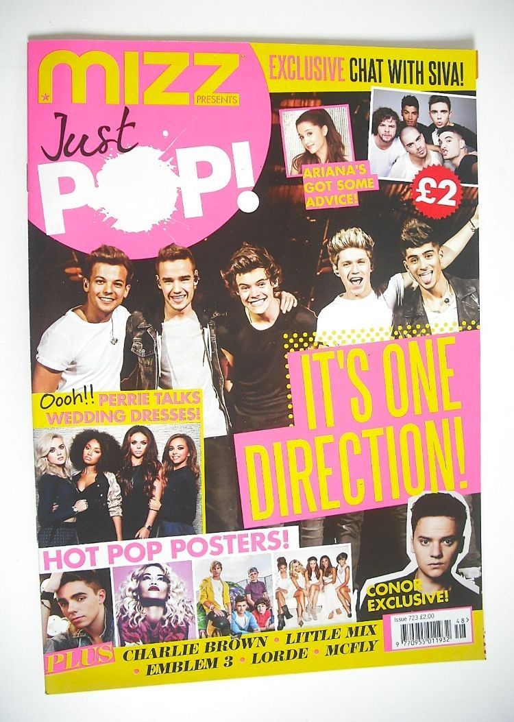 Just Pop magazine - One Direction cover (2013)