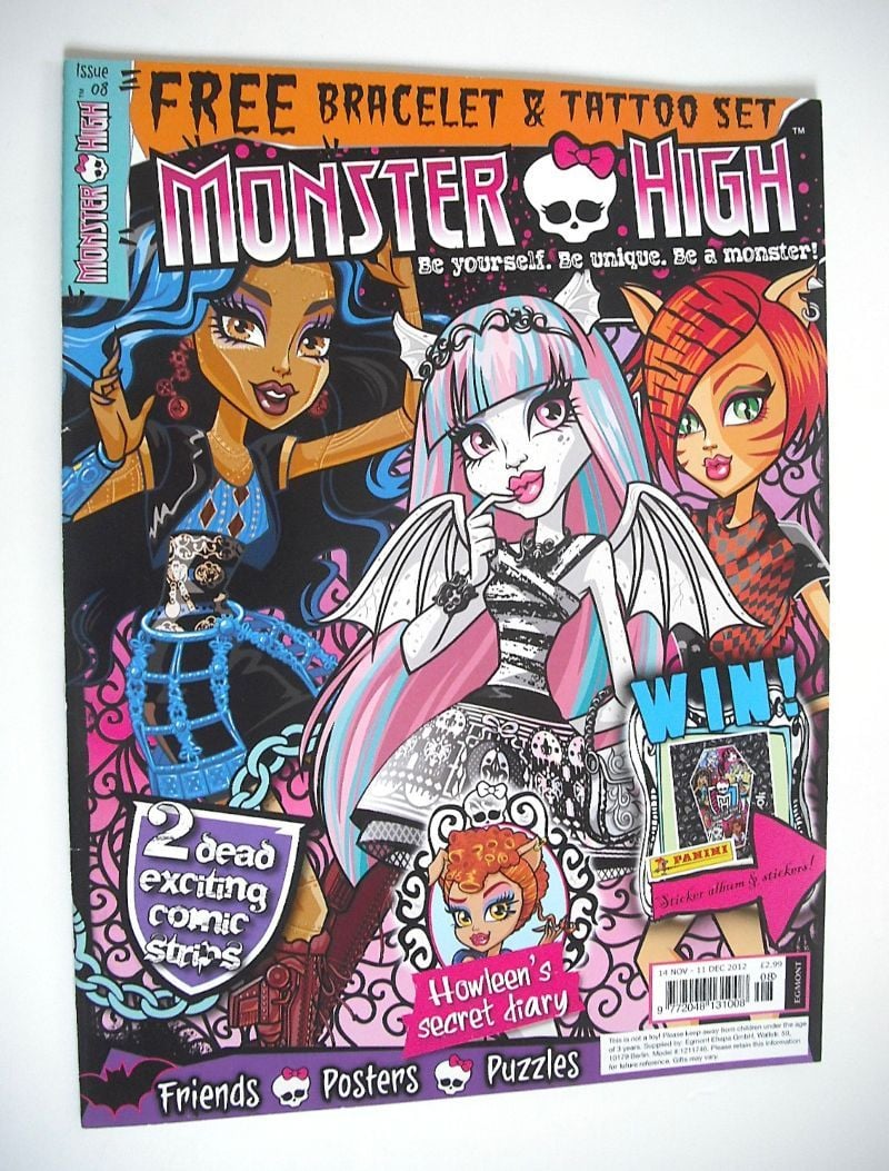 Monster High magazine (14 November - 11 December 2012, Issue 8)