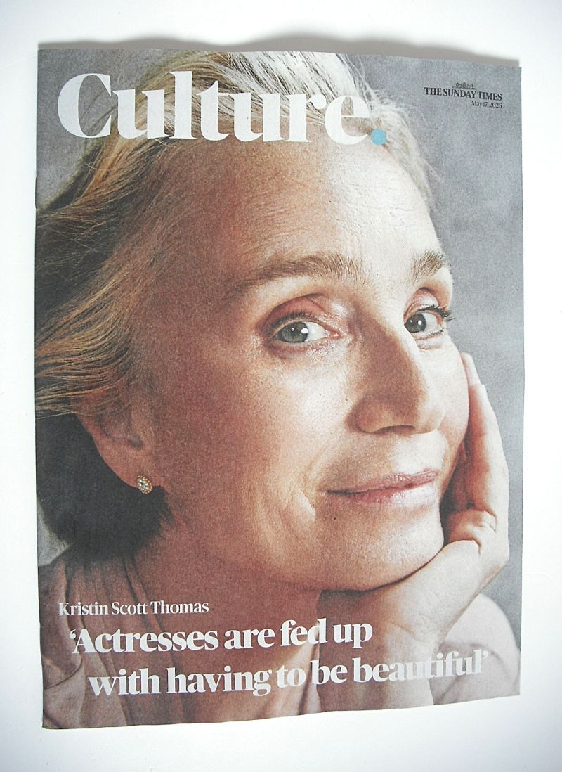 Culture magazine - Kristin Scott Thomas cover (17 May 2026)