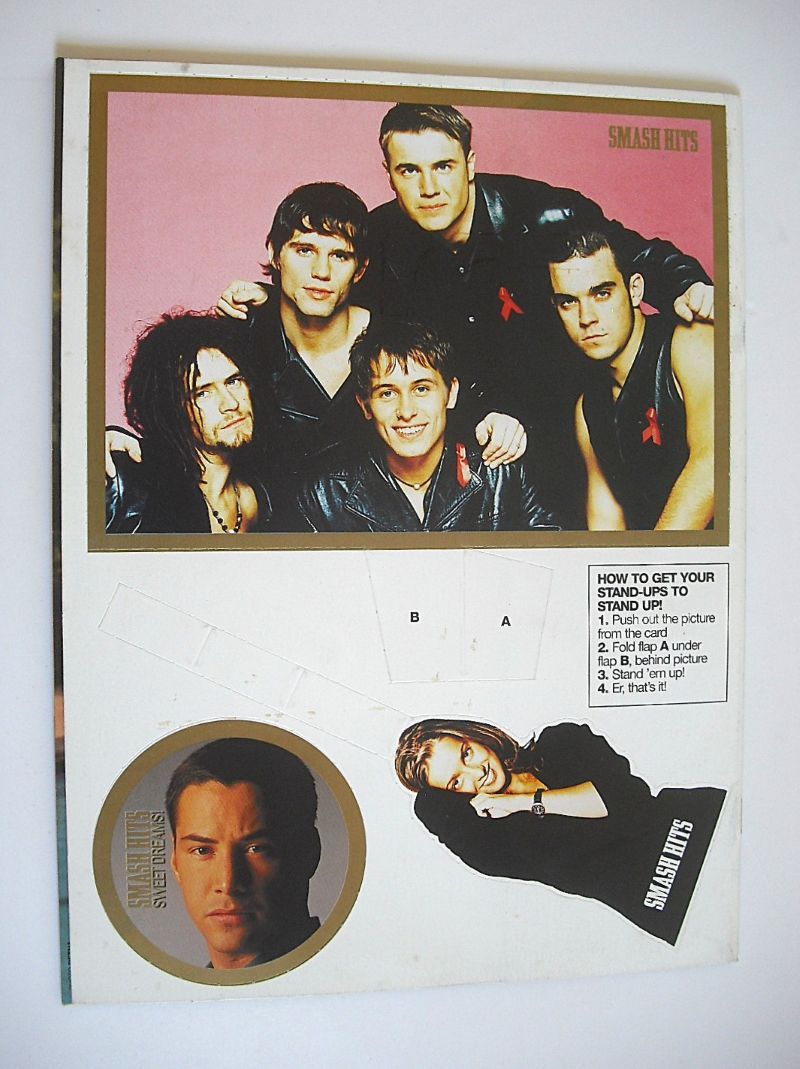 Smash Hits magazine - Tom Cruise cover (18-31 January 1995) #1