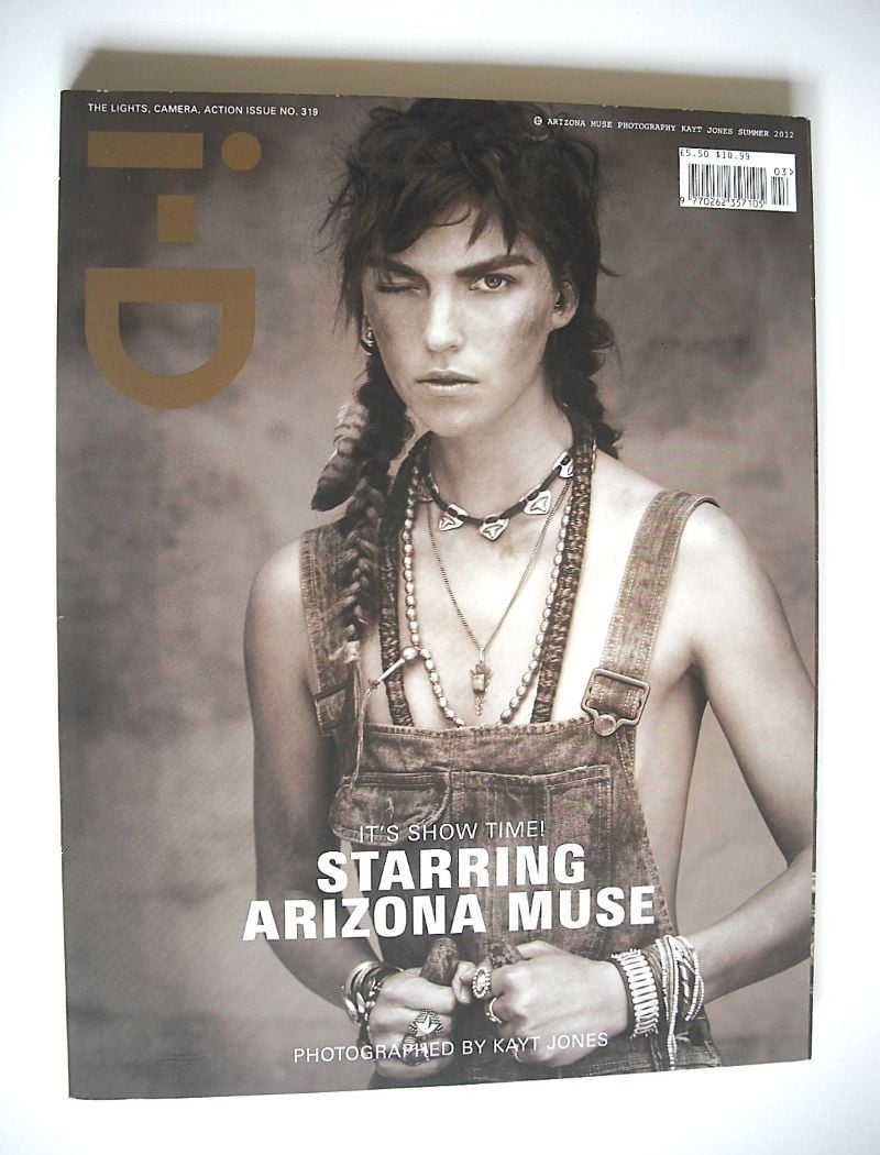i-D magazine - Arizona Muse cover (Summer 2012 - Issue 319)