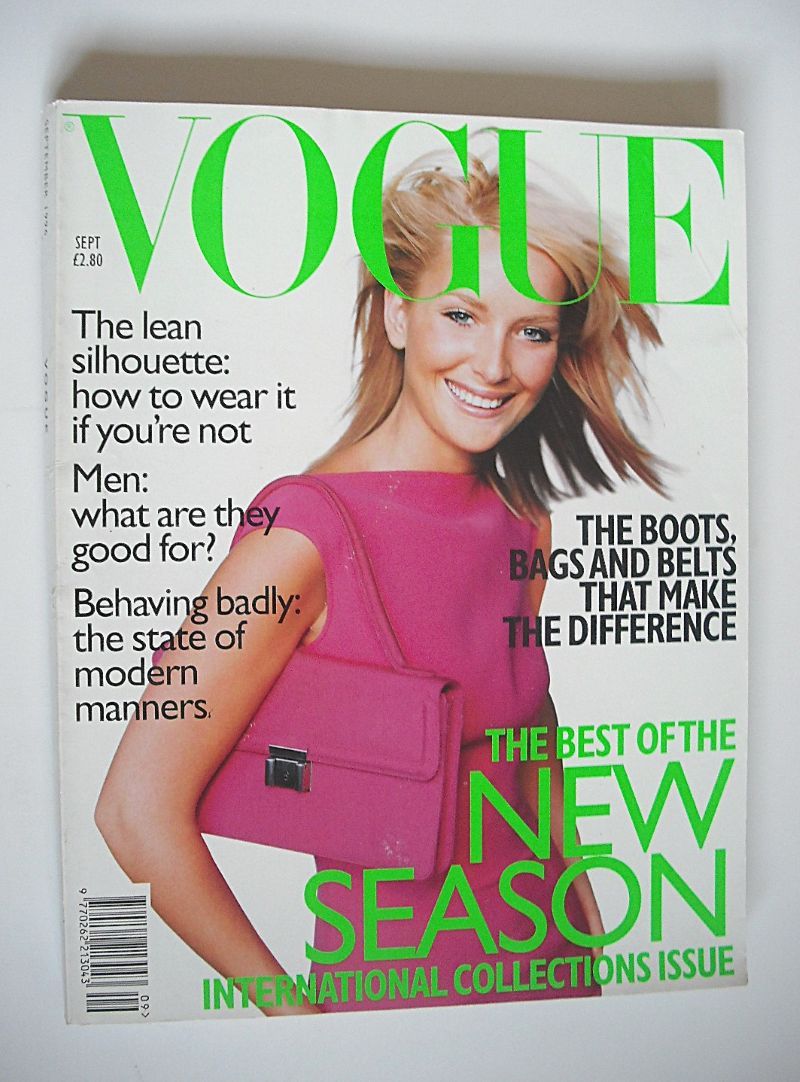British Vogue magazine - September 1996