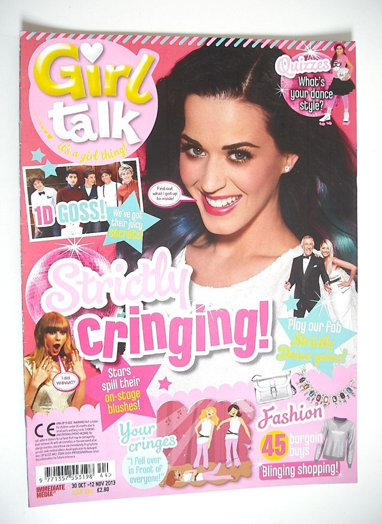 Girl Talk magazine - Katy Perry cover (30 October - 12 November 2013)