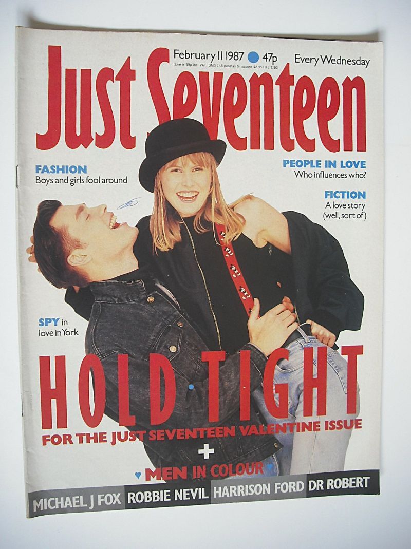 Just Seventeen magazine - 11 February 1987