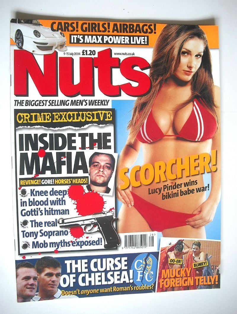 Nuts magazine - Lucy Pinder cover (9-15 July 2004)