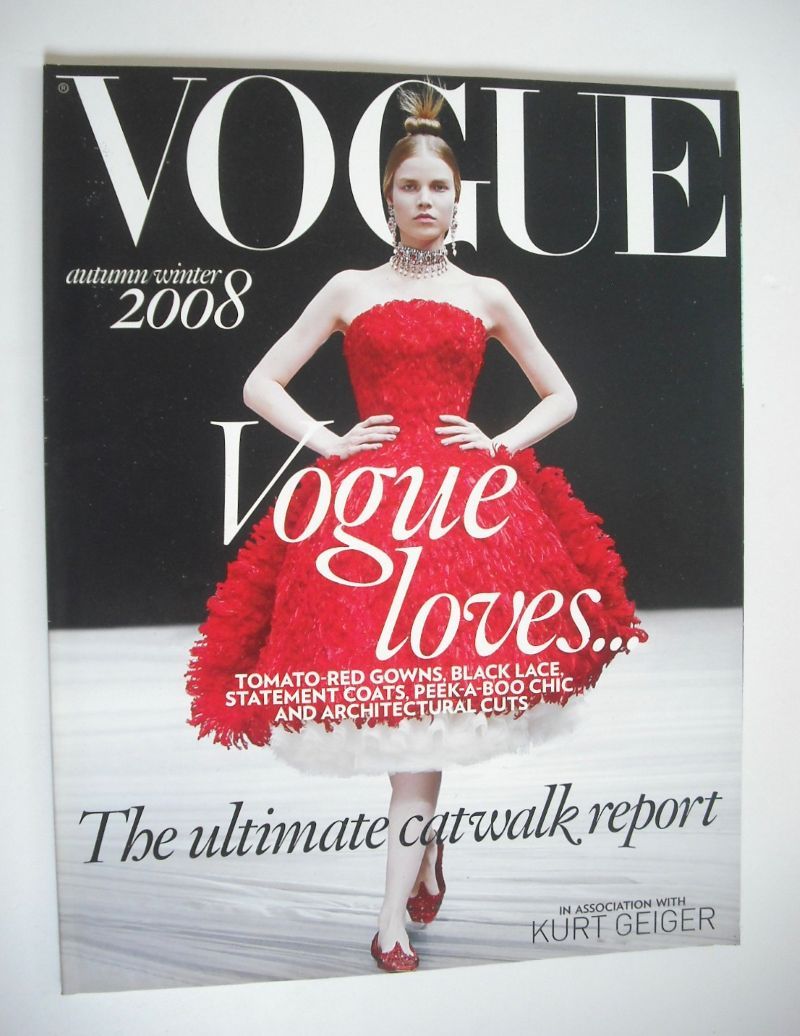 British Vogue supplement - The Ultimate Catwalk Report (Autumn/Winter 2008)