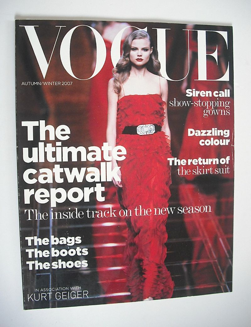 British Vogue supplement - The Ultimate Catwalk Report (Autumn/Winter 2007)