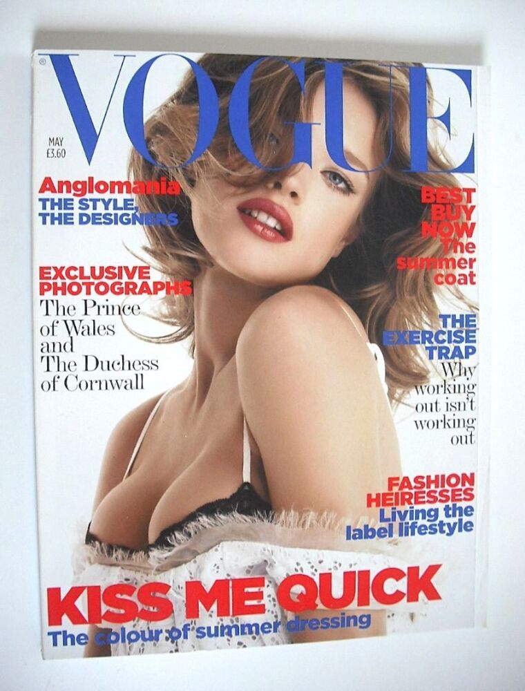 British Vogue magazine - May 2006 - Natalia Vodianova cover