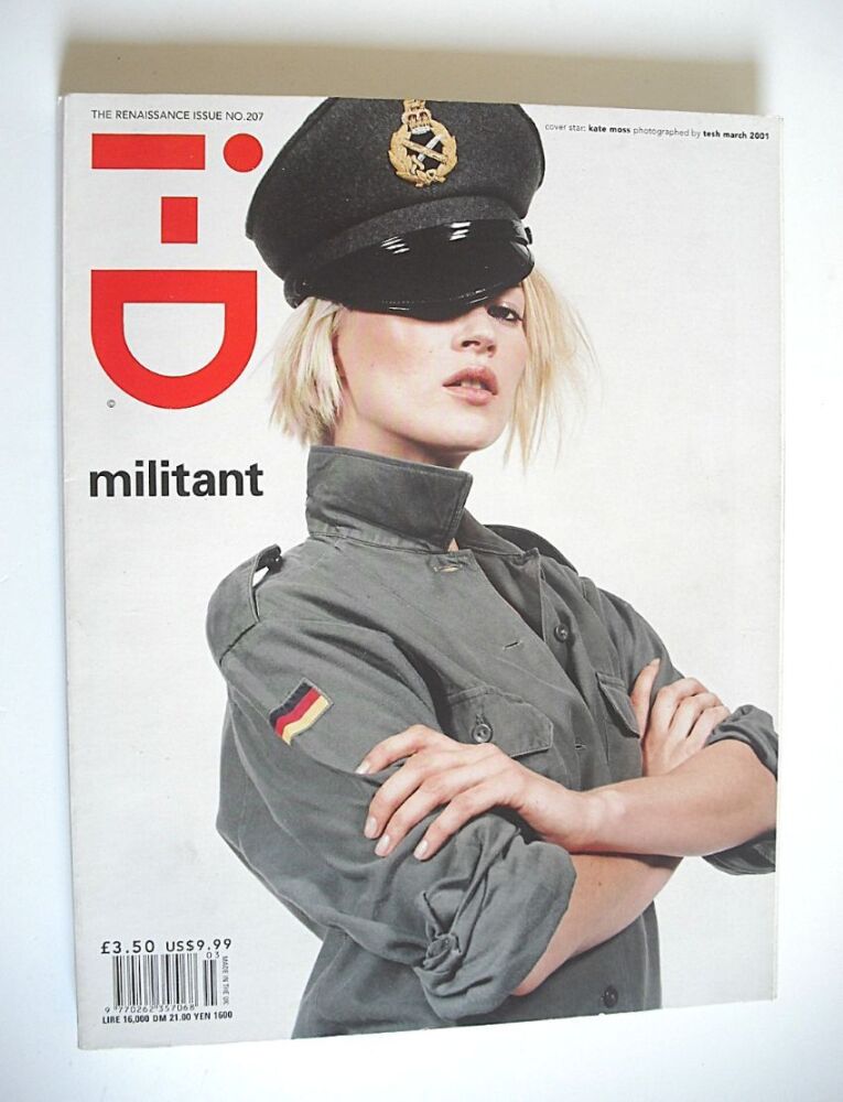 i-D magazine - Kate Moss cover (March 2001)