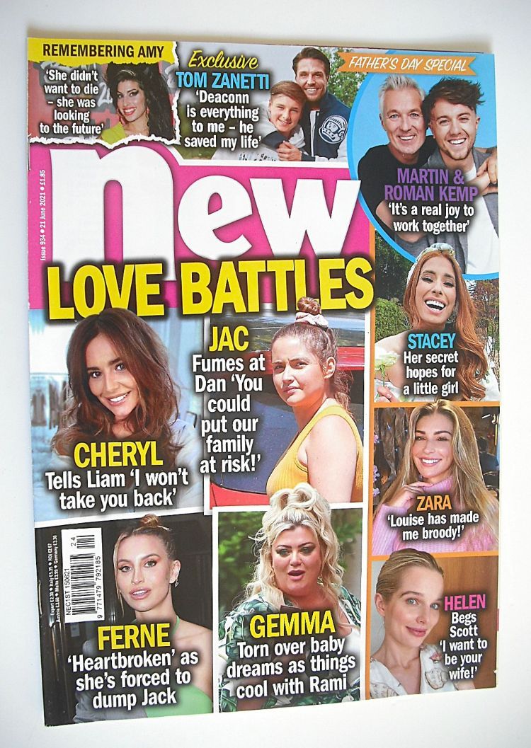 New magazine - 21 June 2021 - Love Battles cover