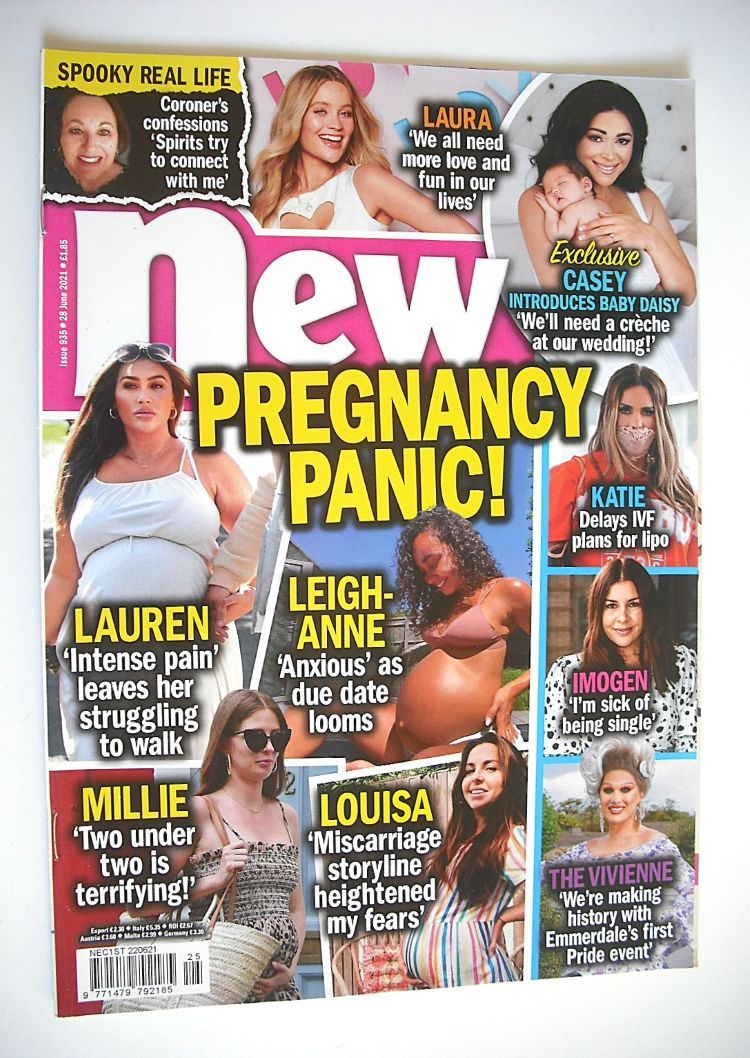 New magazine - 28 June 2021 - Pregnancy Panic cover